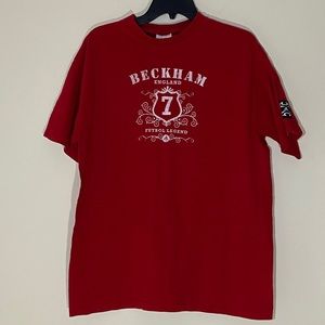 David Beckham Adidas Futbol T-Shirt
